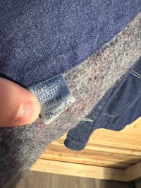 Image 3 of Vintage wrangler chore coat 454