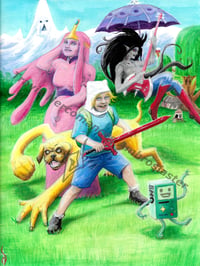 Adventure Time Print