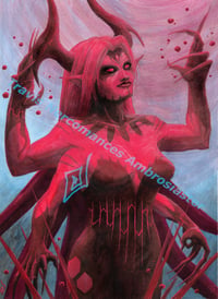 Scarlet Umbra Print