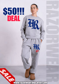 COOL GREY JOGGING SUIT