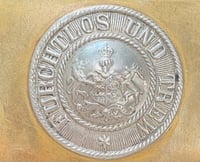 Image 2 of WW1 (Imperial German Empire) EM/NCO Belt Buckle - State of Württemberg
