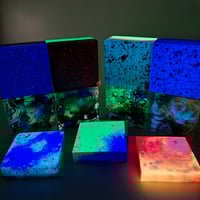 Image 1 of Glow blox set (2x2 toy stands)