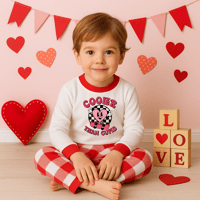 Image 3 of Boys valentines day pyjamas 