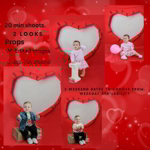 Image of Valentine's Day session 2026 $150 for session