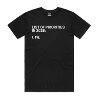 Image 1 of 2026 Priorities List T-Shirt