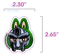 Image 7 of LaBowie, MF BUBU, and SpongeBubu Labubu Sticker Combo