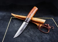 Image 1 of Puukko Knife London Platan Handle