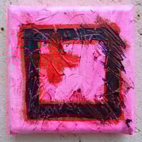 Image 1 of Sean Worrall - Ten:1156 (Okay...) - 23rd Dec 2025 - 10x10cm, acrylic on canvas
