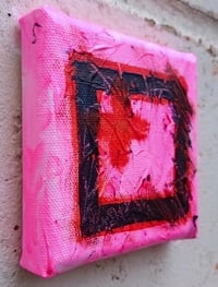 Image 2 of Sean Worrall - Ten:1156 (Okay...) - 23rd Dec 2025 - 10x10cm, acrylic on canvas