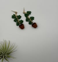 Image 6 of Climbing Monstera Earrings
