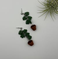 Image 10 of Climbing Monstera Earrings