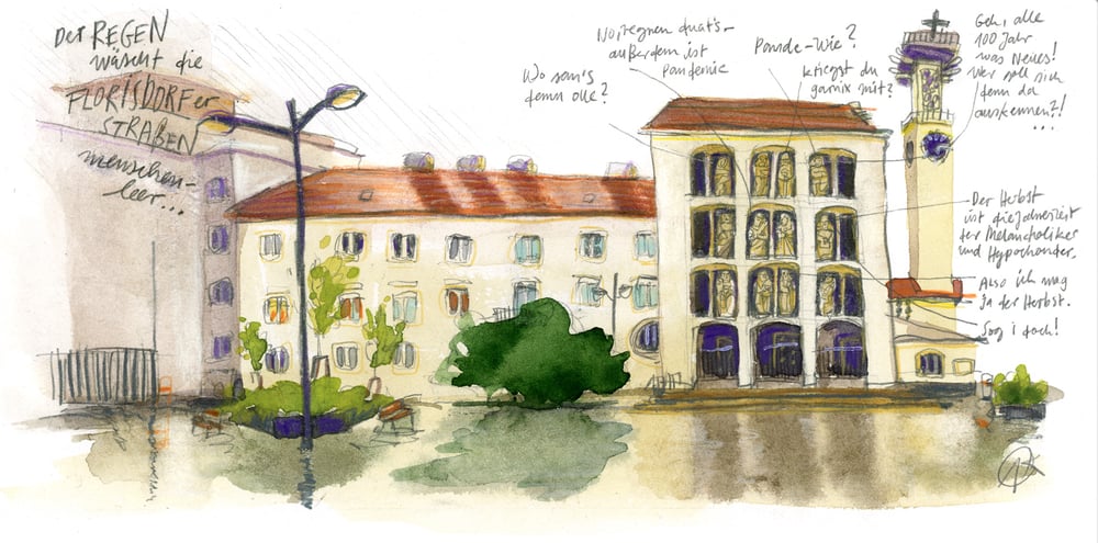 Image of Gespräch in Floridsdorf // Wien