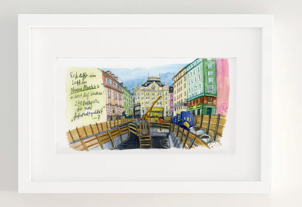 Image of Loch im Neuen Markt // Wien