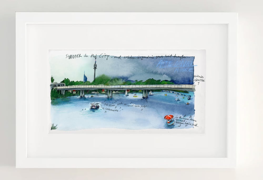 Image of Alte Donau Amore // Wien