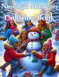 Nostalgic Moment Digital Coloring Book