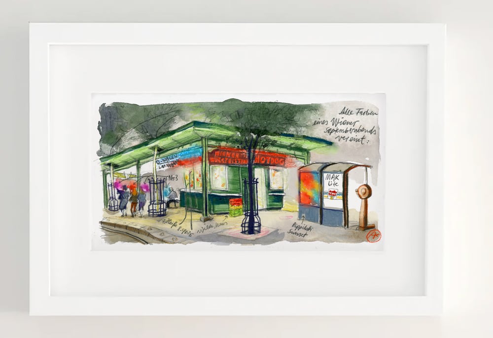 Image of Farben in der Nacht // Wien