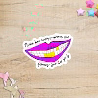 Image 1 of Be Happy & Do You Vinyl Sticker 