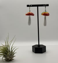 Image 1 of Pride Mushroom Earrings