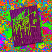 Image 1 of Gh0stm3at Screen Printed Patch