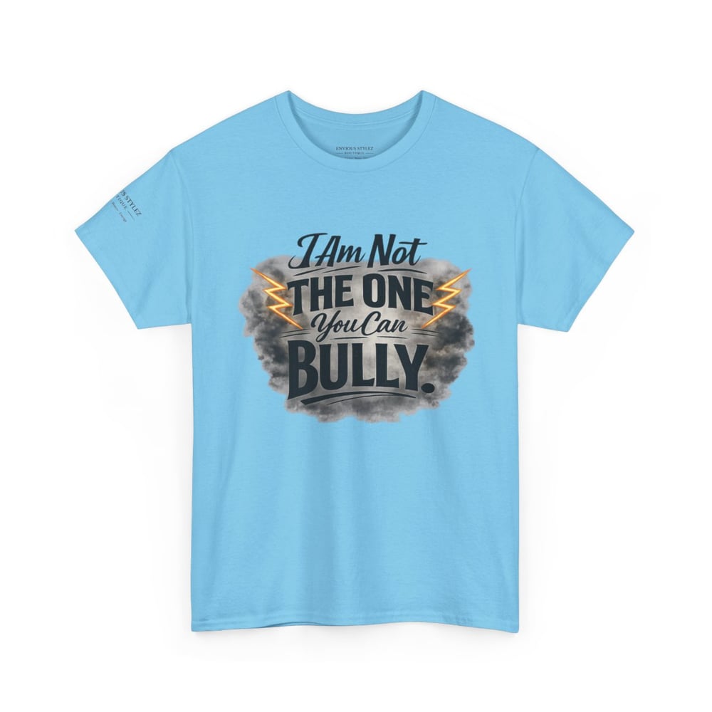 Image of Not The One You Can Bully T-Shirt — Respect Is Mandatory Graphic Tee