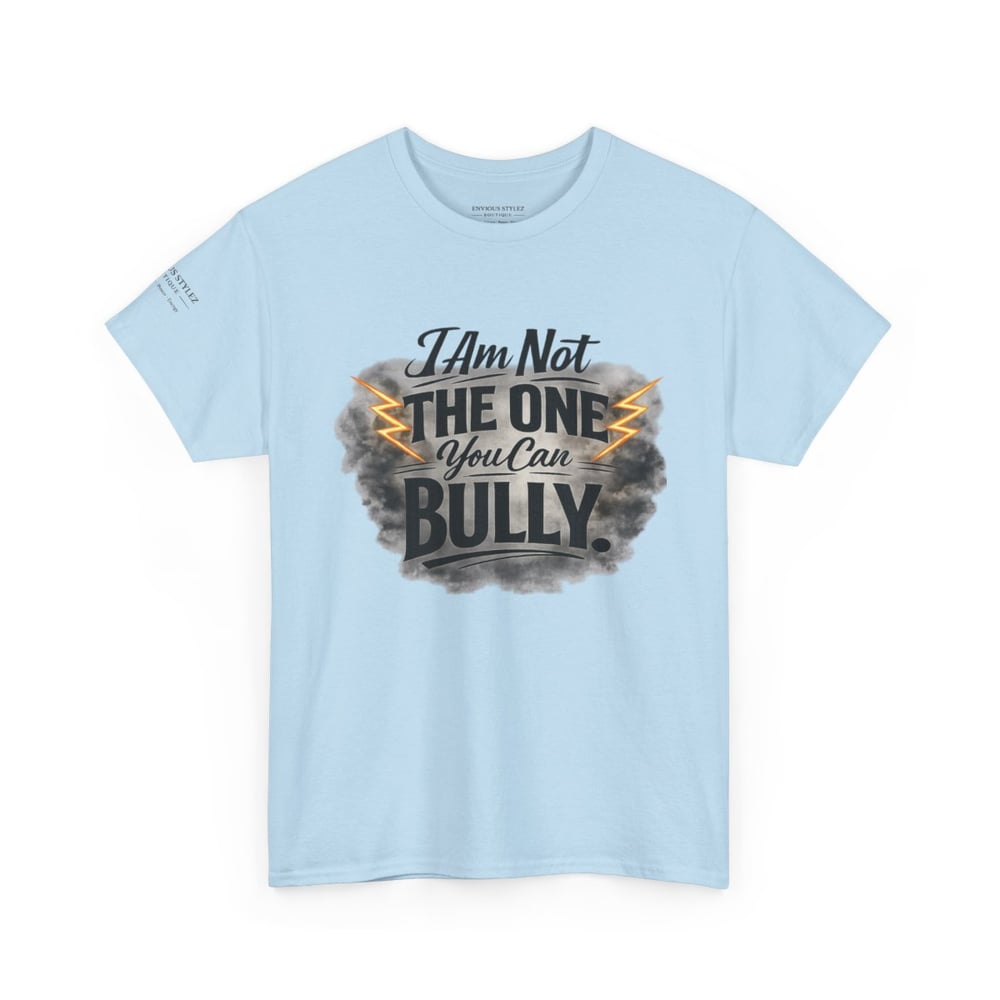 Image of Not The One You Can Bully T-Shirt — Respect Is Mandatory Graphic Tee