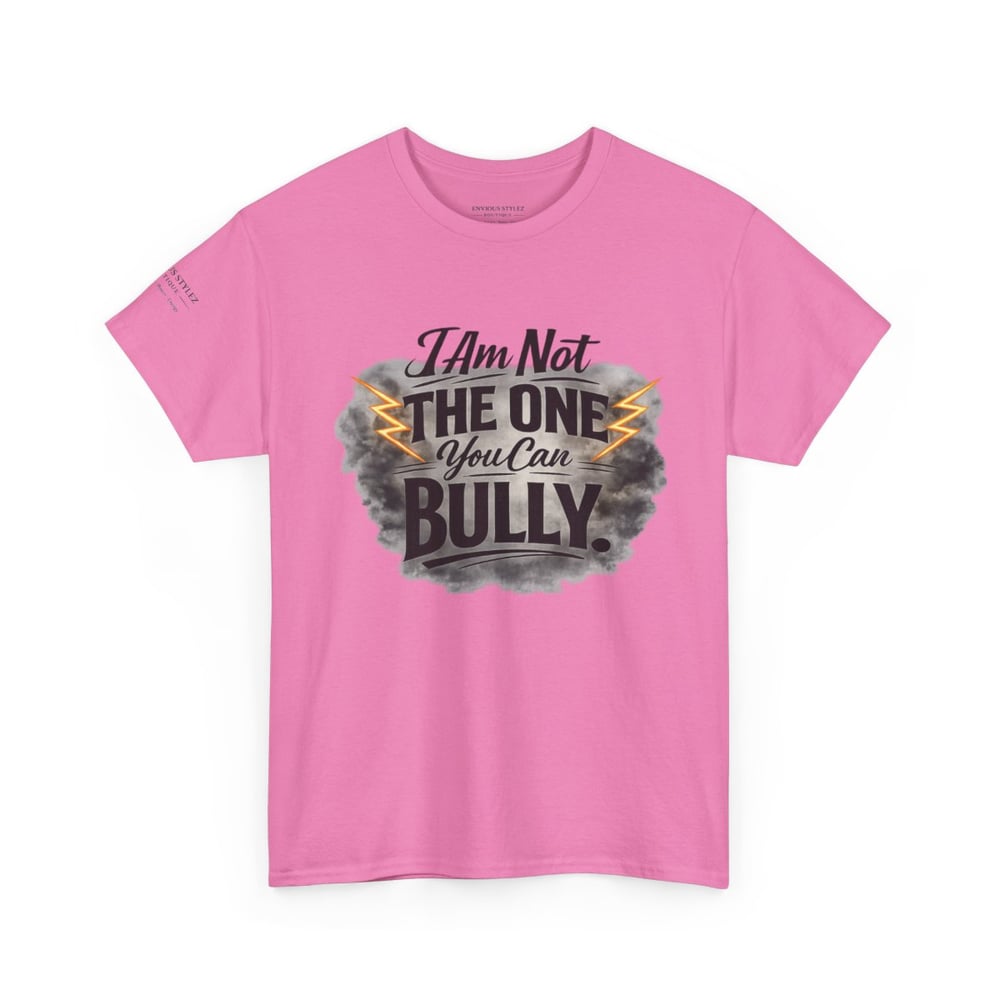 Image of Not The One You Can Bully T-Shirt — Respect Is Mandatory Graphic Tee