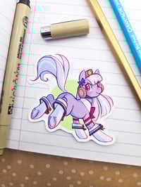 Pony Gold Ship Sticker