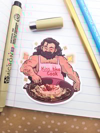 Kiss the Cook Sticker