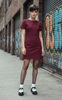 Image 2 of JEGGAE DRESS 'DANIA' WOMEN'S SHORT & LONG SLEEVE