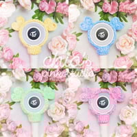 Image 2 of TWICE Lovelyz Crochet Lightstick Covers