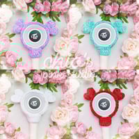 Image 3 of TWICE Lovelyz Crochet Lightstick Covers
