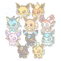 Image 1 of Eeveelutions Charms