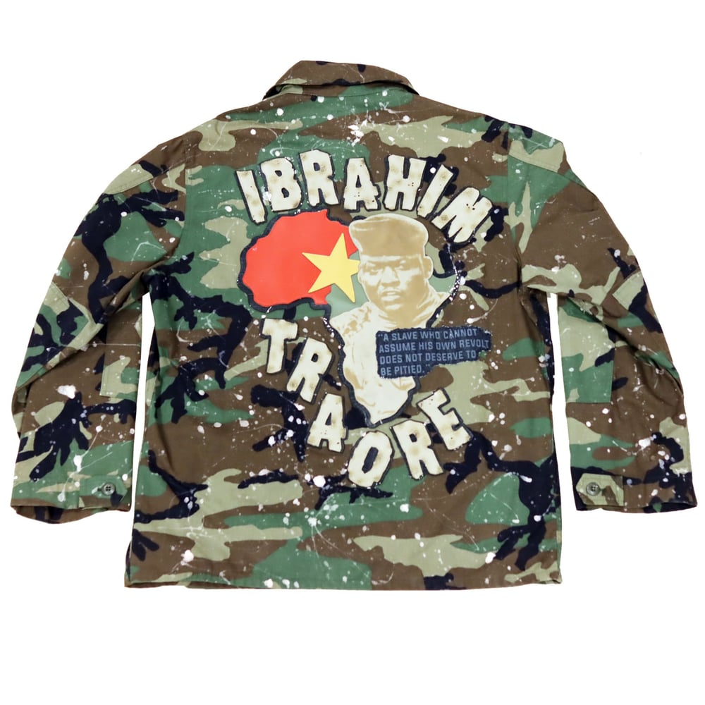 Image of Ibrahim Traore Camo Jacket