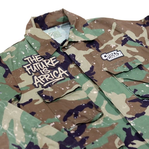 Image of Ibrahim Traore Camo Jacket