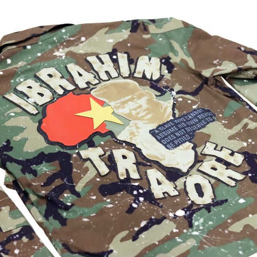 Image of Ibrahim Traore Camo Jacket