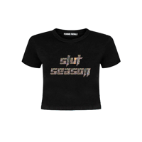 SLUT SEASON RHINESTONE BABYGIRL TOP