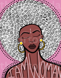 Print - "I Am Woman"