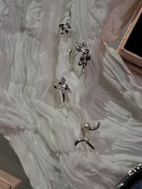 Image 2 of Ag Prsten Two Flowers