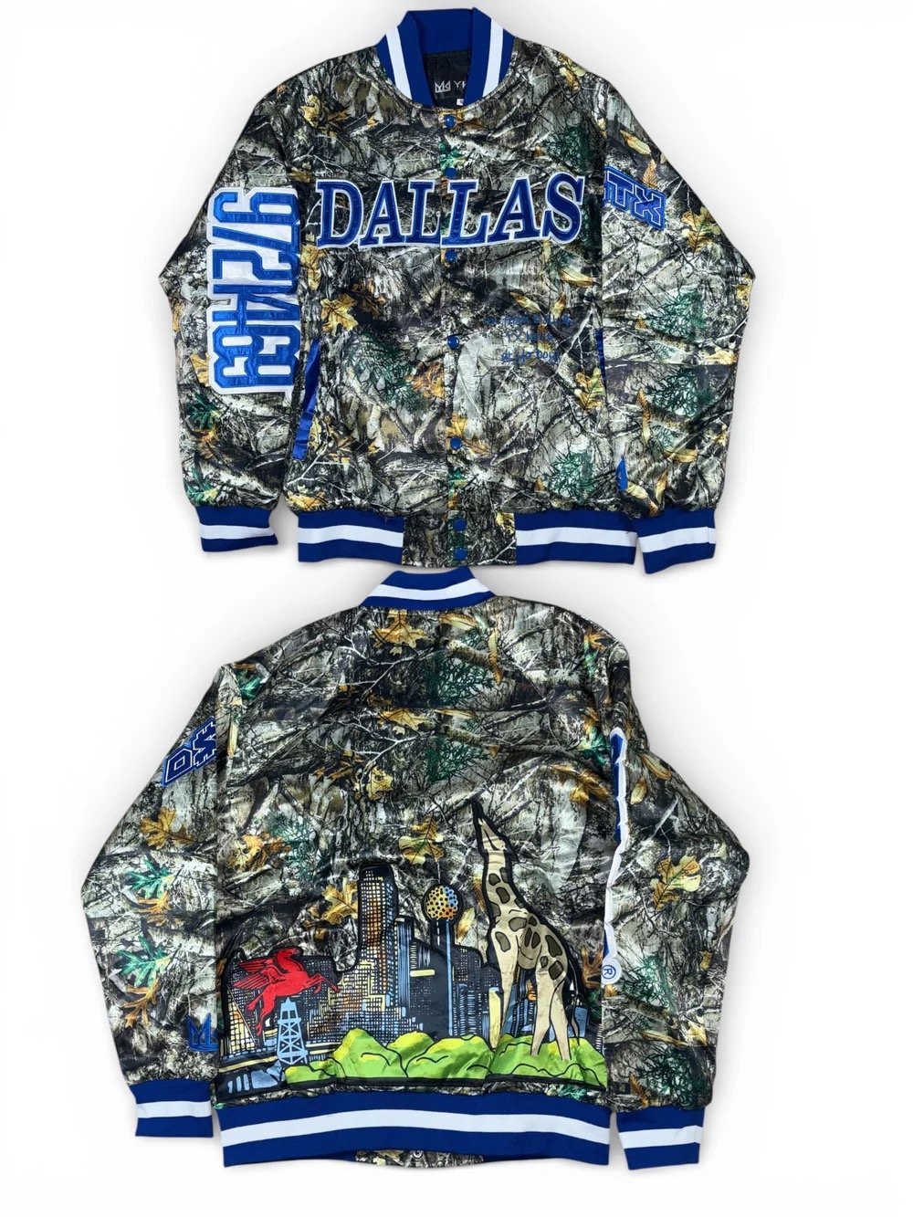 Image of Hunters Camo Dallas City Collab Jacket