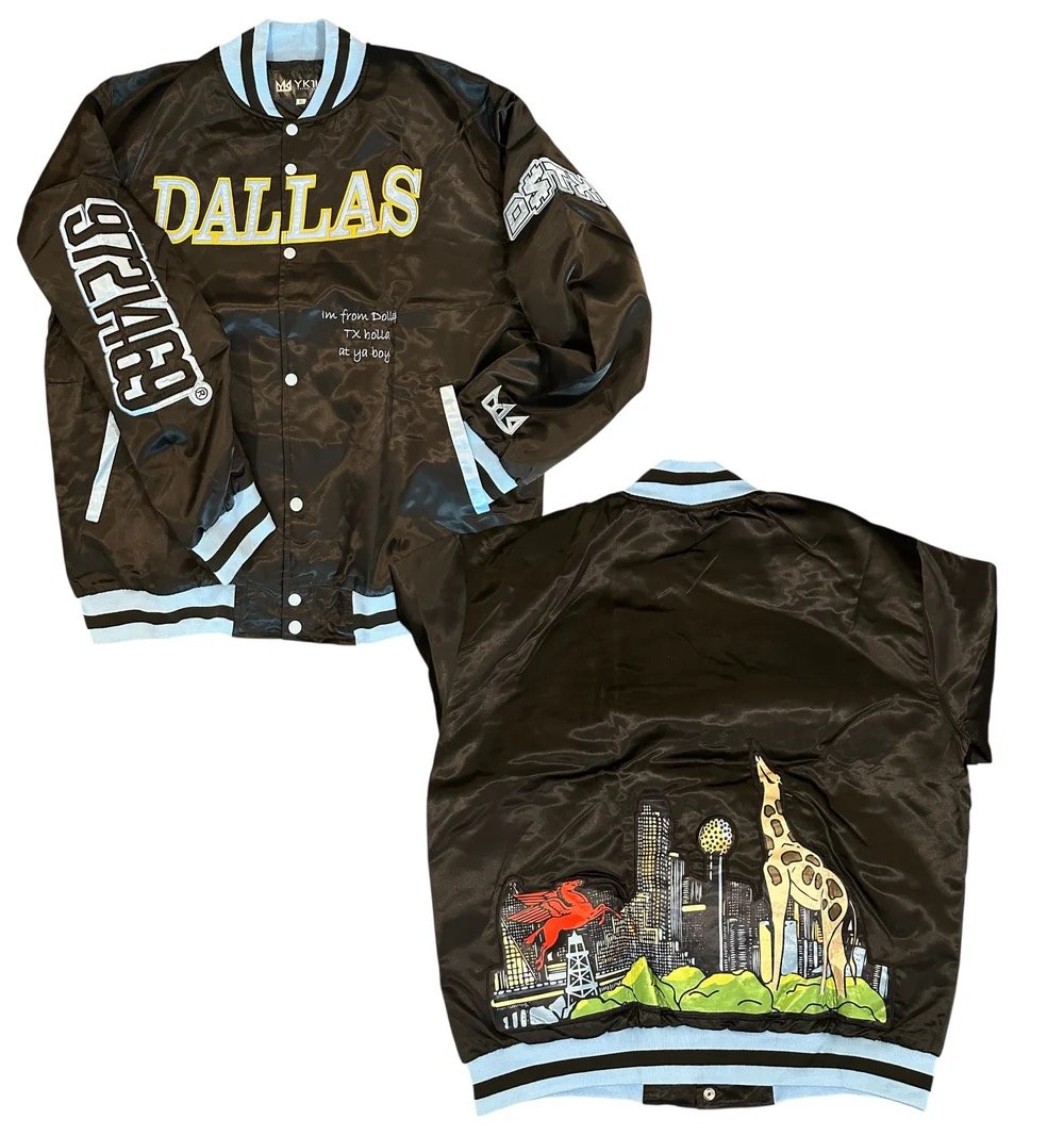 Image of Black / Gamma Dallas City Collab Jacket 