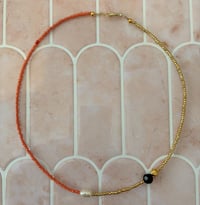 Two Toned Gold & Coral