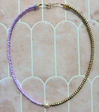 Two Toned Gold & Purple