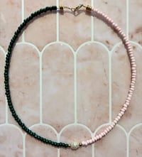 Two Toned Green & Pink