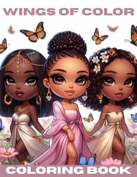 Image 1 of Wings of Color Digital Coloring Book