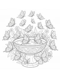 Image 3 of Wings of Color Digital Coloring Book