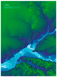 Image 1 of L'Adour - format 30x40cm