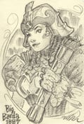 Image of ORIGINAL SKETCH OF BIG BARDA 1887