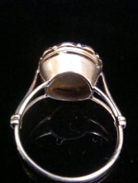 Image 3 of FRENCH EDWARDIAN 18CT YELLOW GOLD NATURAL OLD CUT DIAMOND CLUSTER RING