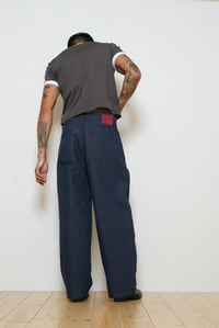 Image 3 of Burmese Studio Denim Wide Leg Pants