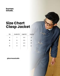 Image 4 of Burmese Studio Denim Clasp Jacket